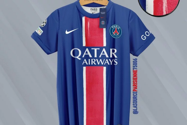 The Return of PSG’s Hechter Kit in 2024 (with Paint Stains) – photo